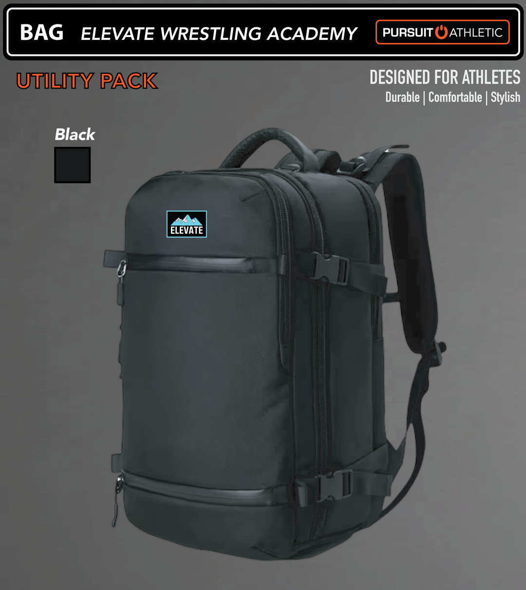 BAG | Utility Pack | Elevate Wrestling Academy