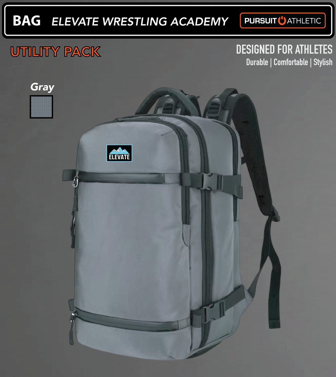 BAG | Utility Pack | Elevate Wrestling Academy