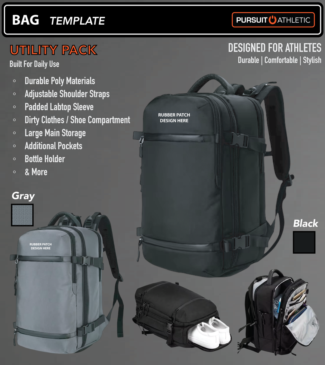 BAG | Utility Pack | Holdingford Wrestling