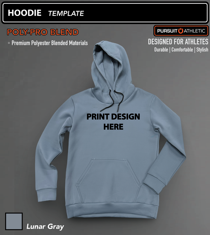 HOODIE | Poly-Pro Blend | Holdingford Wrestling