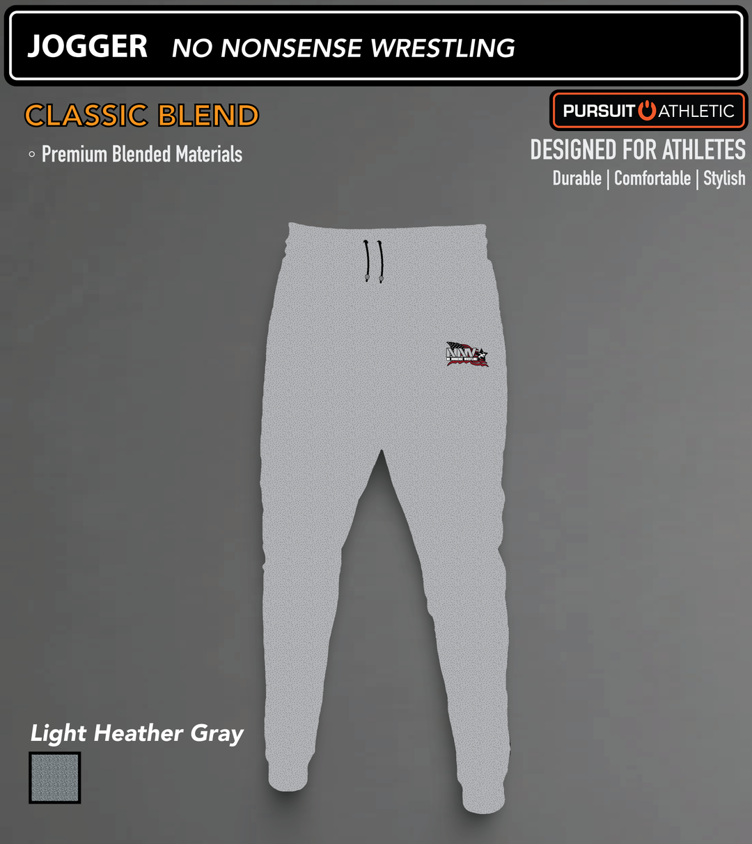 JOGGER | Classic Blend | No Nonsense Wrestling