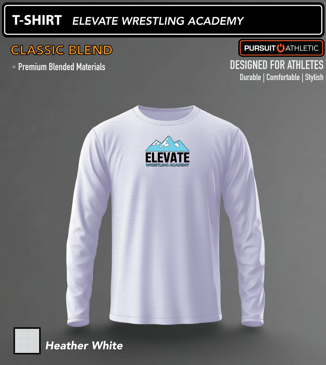 LONG SLEEVE | Classic Blend | Elevate Wrestling Academy