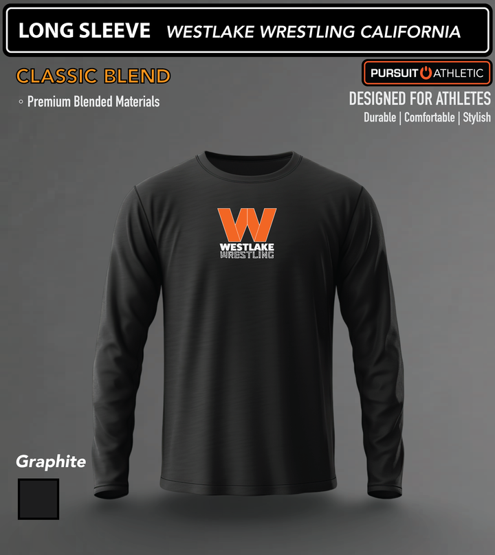 LONG SLEEVE | Classic Blend | Westlake Wrestling California