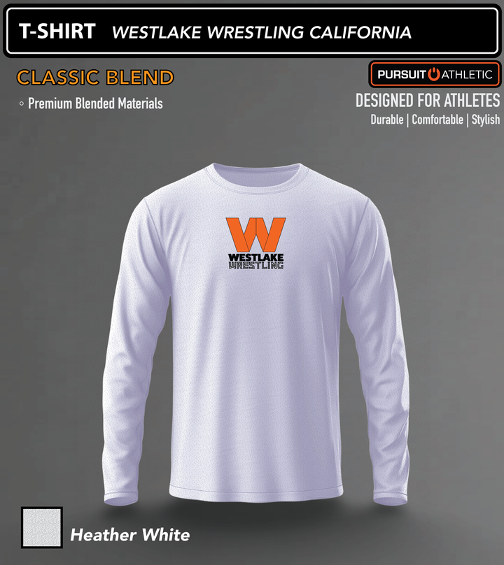 LONG SLEEVE | Classic Blend | Westlake Wrestling California