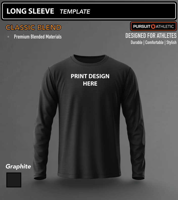 LONG SLEEVE | Classic Blend | Holdingford Wrestling