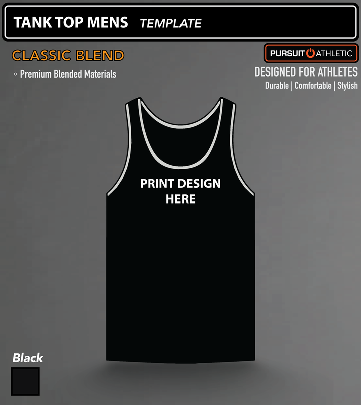 TANK TOP MENS | Classic Blend | Holdingford Wrestling