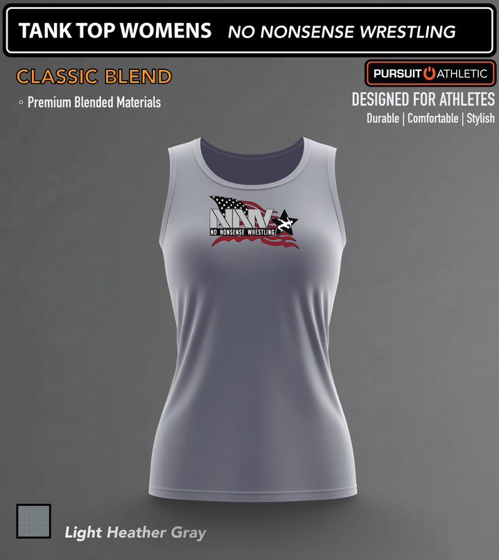 TANK TOP WOMENS | Classic Blend | No Nonsense Wrestling