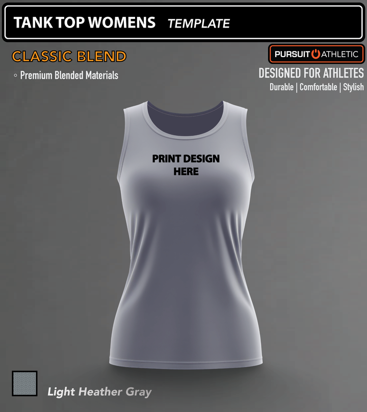 TANK TOP WOMENS | Classic Blend | Holdingford Wrestling