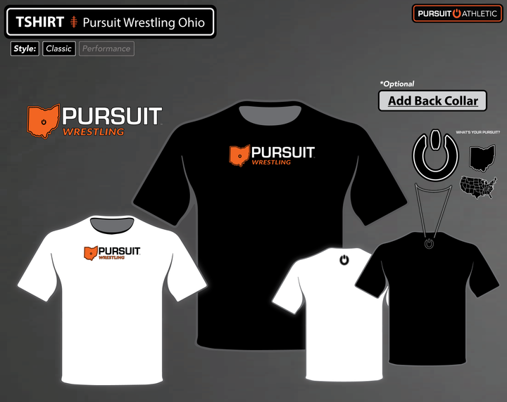 Tshirt - Classic | Pursuit Wrestling Ohio